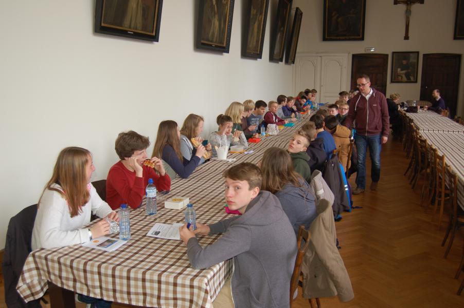 Maaltijd in het seminarie van Brugge (2015) 