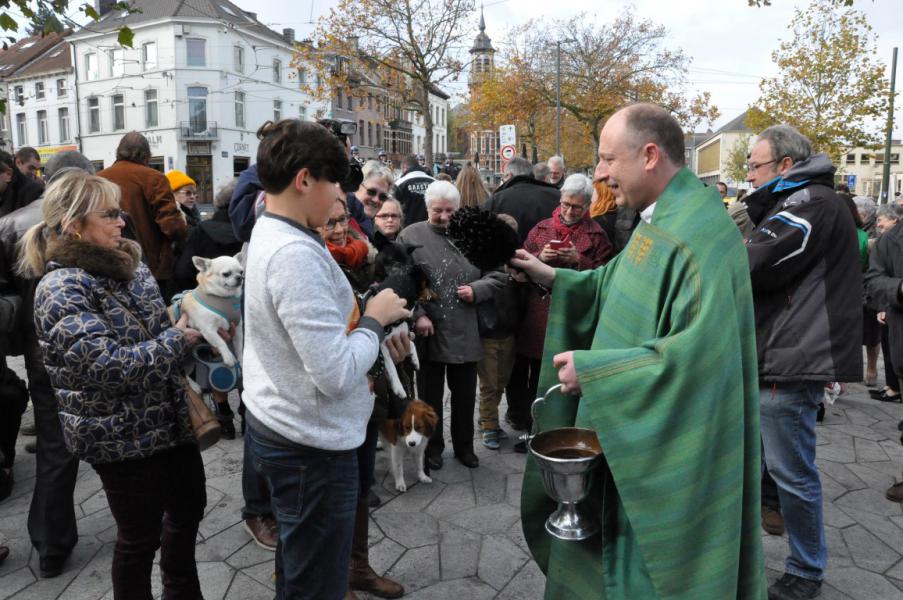 Sint-Hubertusviering met dierenzegening © Daniël Duwyn