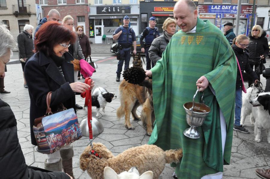 Sint-Hubertusviering met dierenzegening © Daniël Duwyn