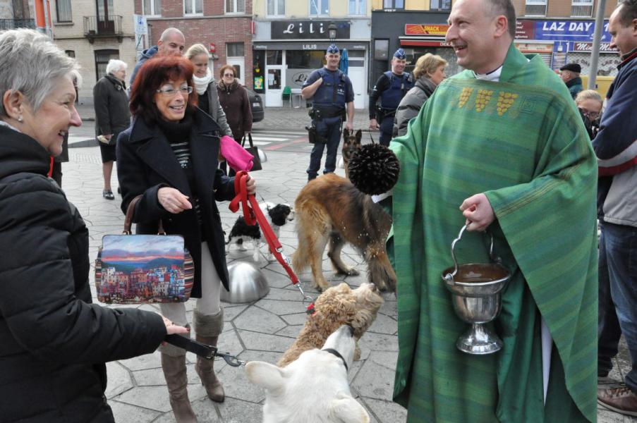 Sint-Hubertusviering met dierenzegening © Daniël Duwyn