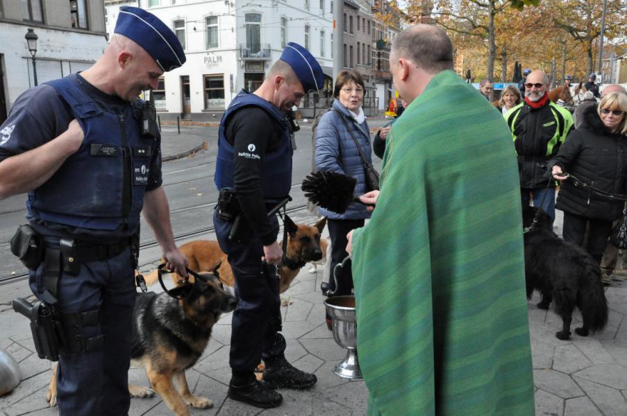 Sint-Hubertusviering met dierenzegening © Daniël Duwyn