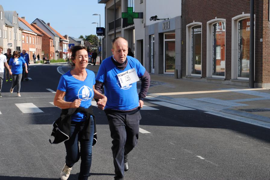 G-lopers in actie © Adinda Meurrens en Rachel Van Hoof