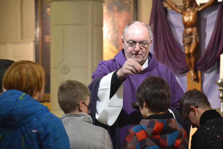 Aswoensdag in de Sint-Michielskerk 2022 © Karen Devroe