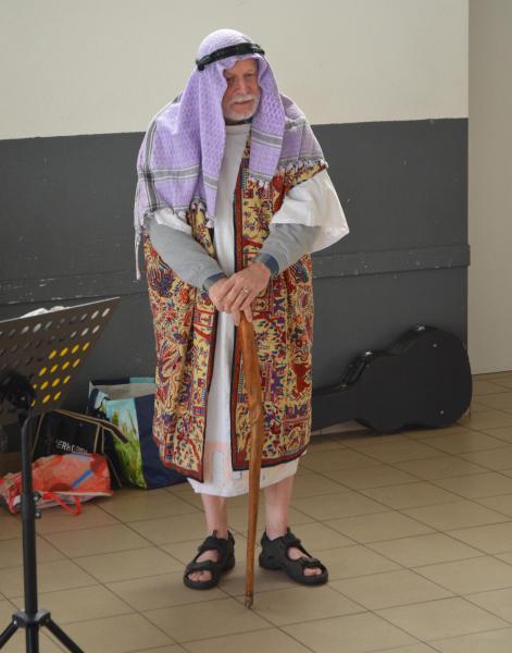 Noach vertelt zijn verhaal 
