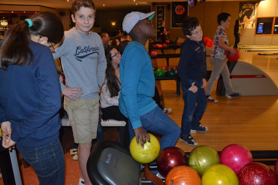 Bowling kerstfeest acolieten © Karen Devroe