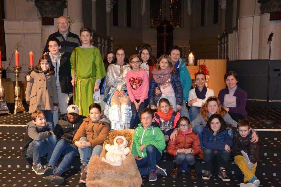 Kerstfeest acolieten © Louise Vancraeynest