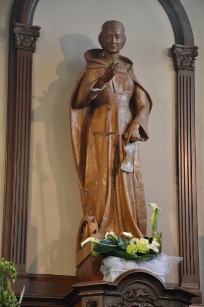 Sint-Katharina met het wiel