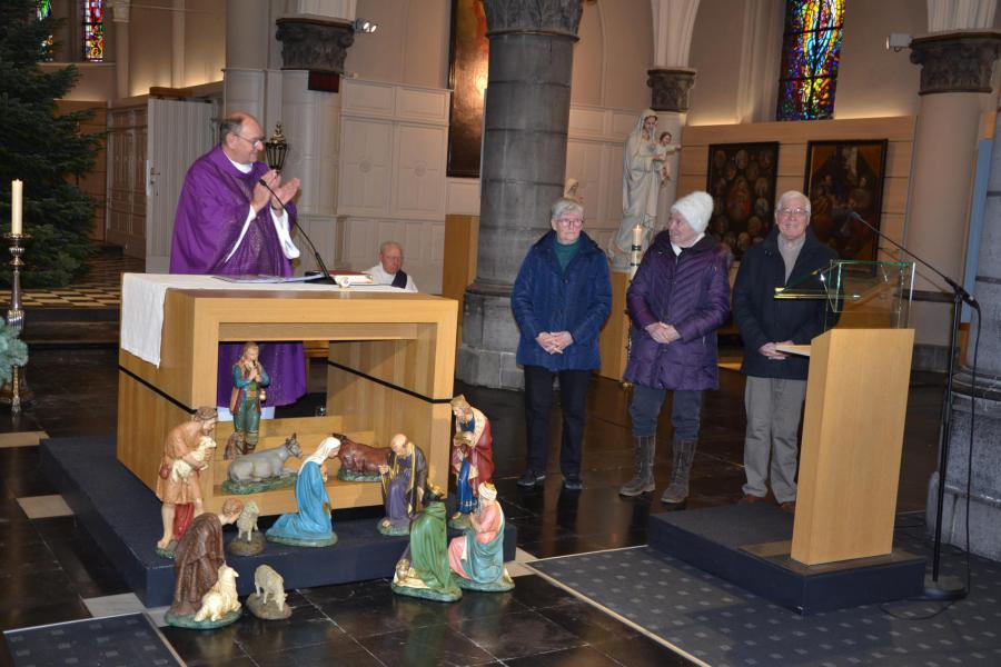 Inzegening kerststal St-Michielskerk 2023 © Hans van Hove