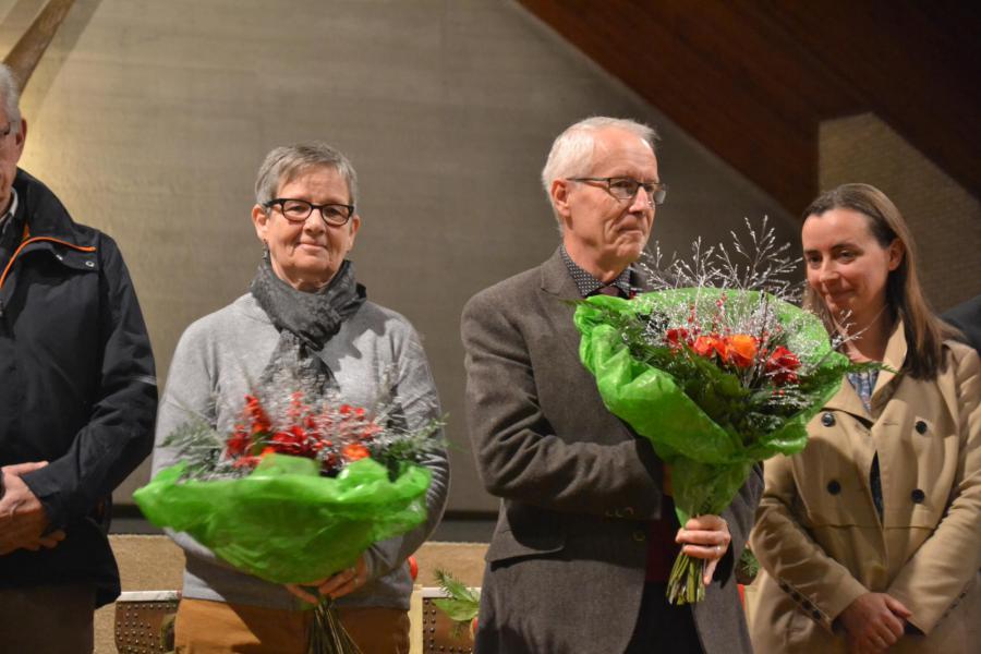 Bedankt Greet De Baes en Leo Boedts © Karen Devroe