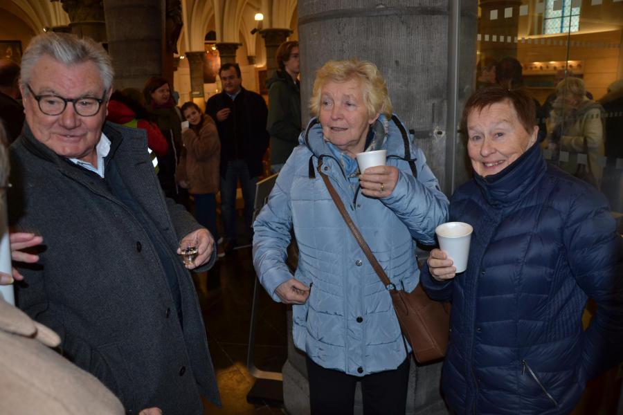 Inzegening kerststal St-Michielskerk 2023 © Hans van Hove