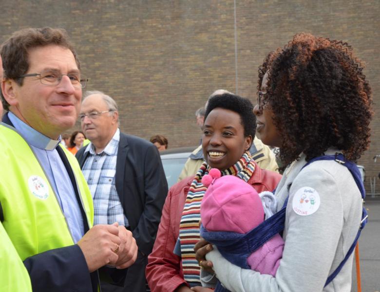 Ontmoeting met nieuwkomers en vrijwilligers van Karibu! 