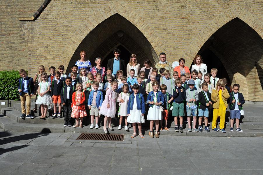 Eerste Communievieringen in Ster der Zee Koksijde © P. Blanckaert