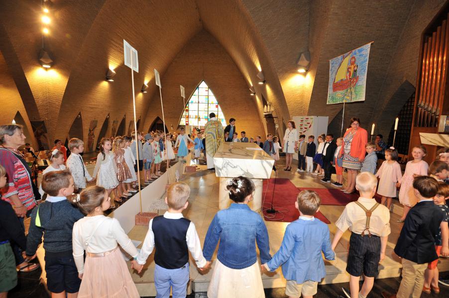 Eerste Communievieringen in Ster der Zee Koksijde © Peter Blanckaert