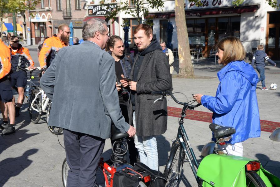 Fietsenzegening © Luc Lioen