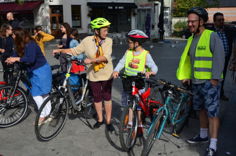 Fietsenzegening © Luc Lioen