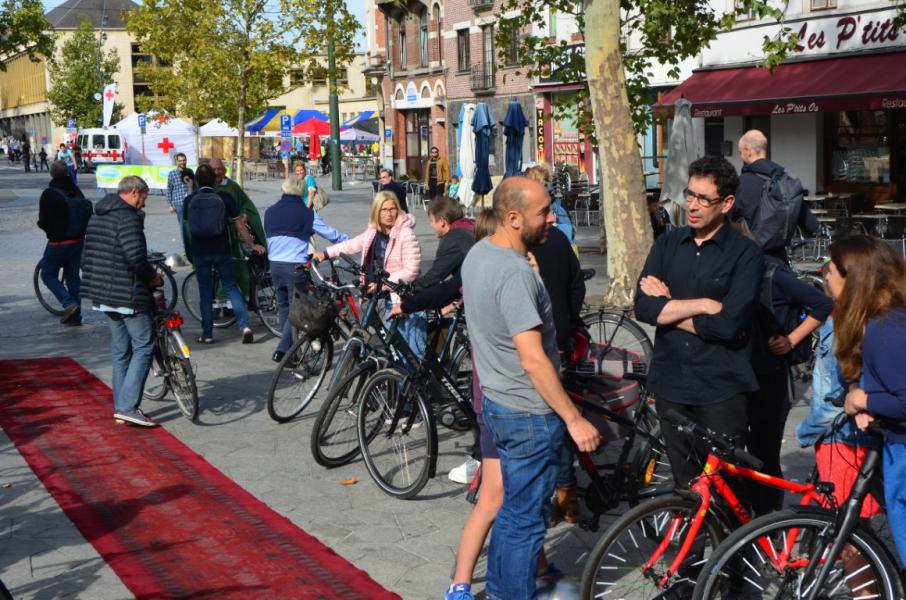 Fietsenzegening © Luc Lioen