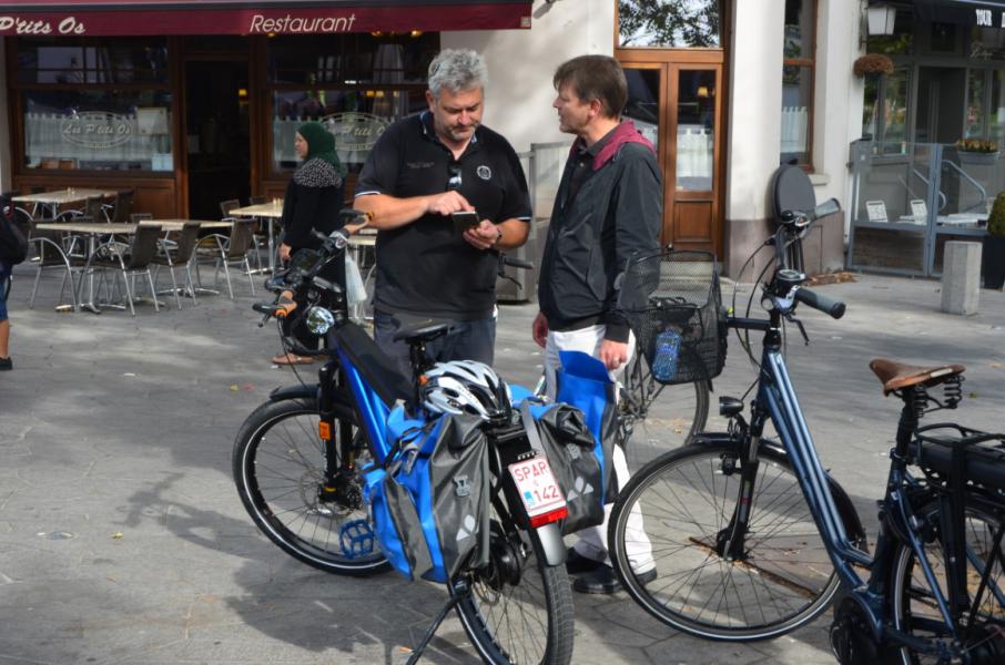 Fietsenzegening © Luc Lioen