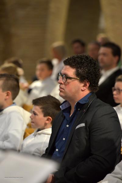 Vormselviering in de Sint-Niklaaskerk © P. Blanckaert