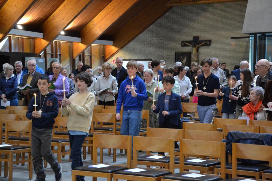 Pasen in de Sint-Pieterskerk 2025 © Karen Devroe