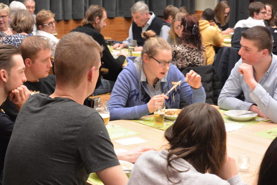 Solidaire maaltijd (Spaghetti) in Vladslo (zaterdag 3 maart 2018) 