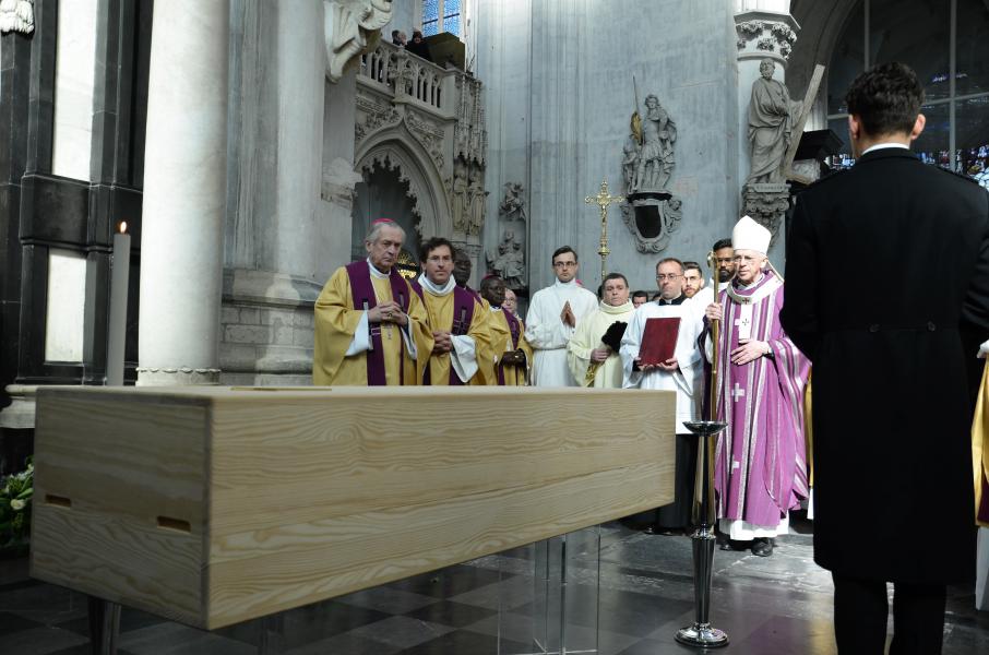 Begrafenis kardinaal Danneels - Foto Hellen Mardaga 