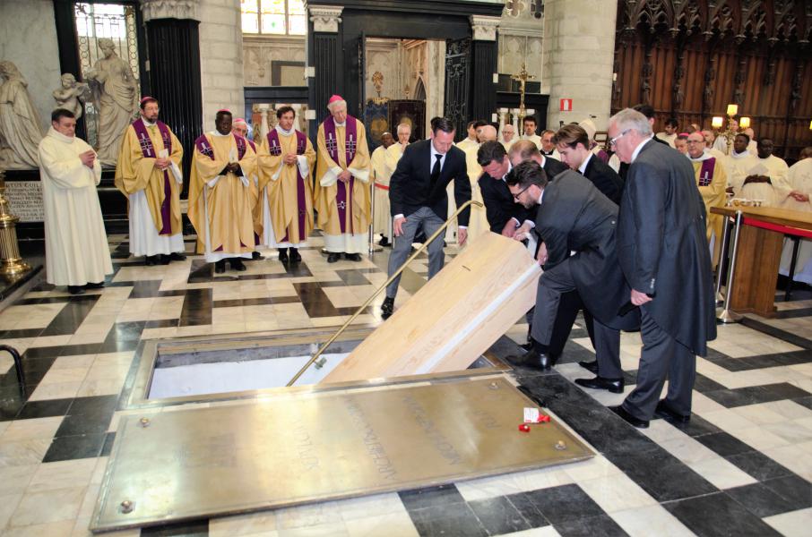 Begrafenis kardinaal Danneels - foto Hellen Mardaga 