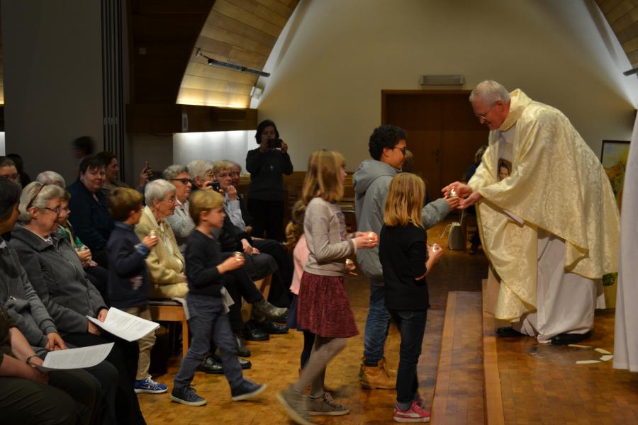 Dankmoment canonisch bezoek © zdb