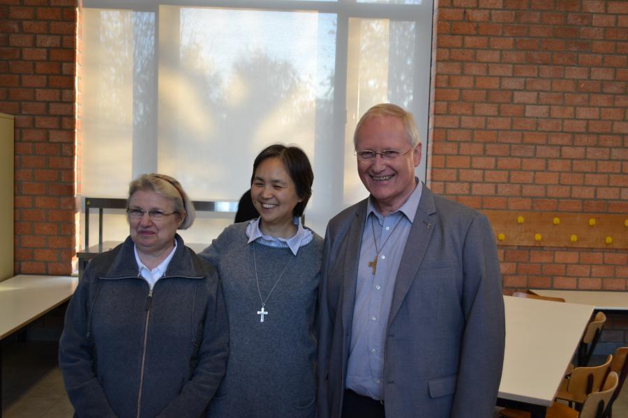 Dankmoment canonisch bezoek © zdb