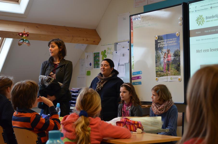 In het Boodschap Instituut mochten we voor de vertaling rekenen op 3 leerlingen 
