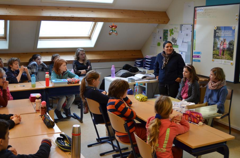 In het Boodschap Instituut mochten we voor de vertaling rekenen op 3 leerlingen 