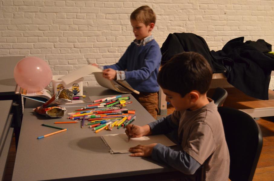 Ook de kinderen verveelden zich niet