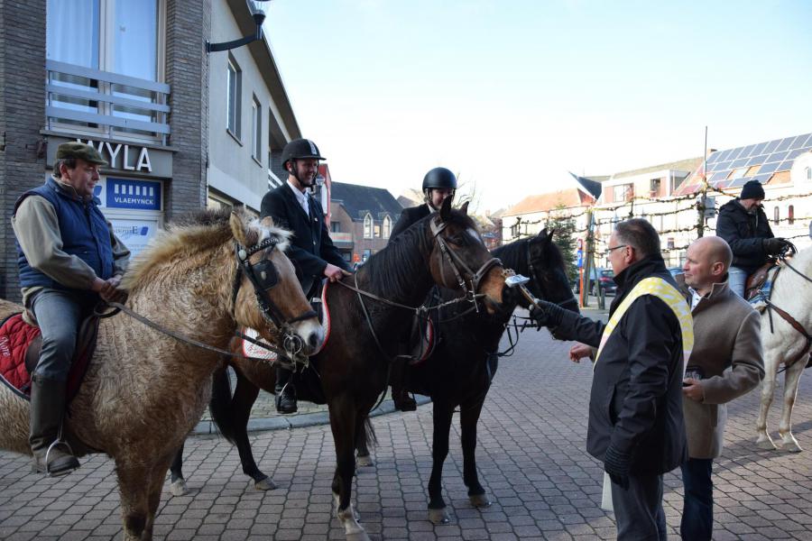 Paardenzegening op Sint-Elooisfeest 