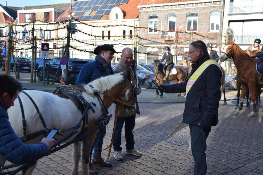 Paardenzegening op Sint-Elooisfeest 