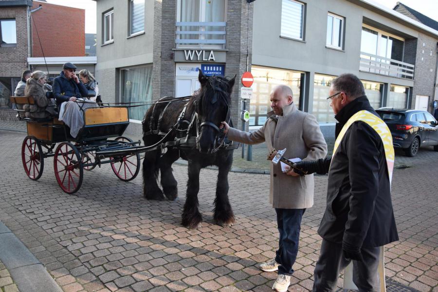 Paardenzegening op Sint-Elooisfeest 