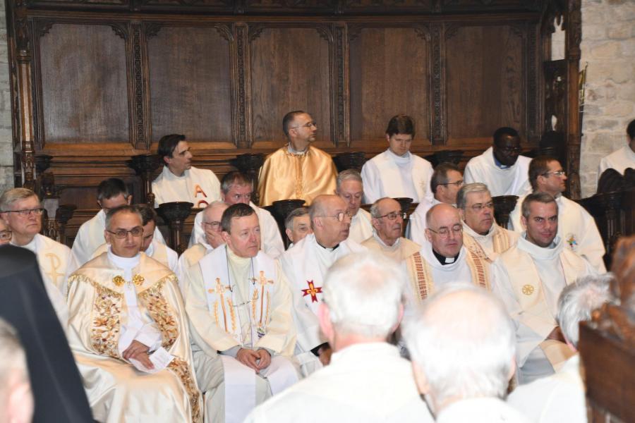 Mis "Tien jaar paus Franciscus" in O-L-V. ter Kameren in Brussel © Nicole Hertoghs