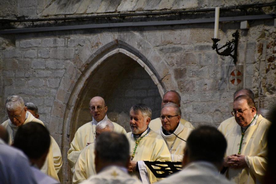 Mis "Tien jaar paus Franciscus" in O-L-V. ter Kameren in Brussel © Nicole Hertoghs