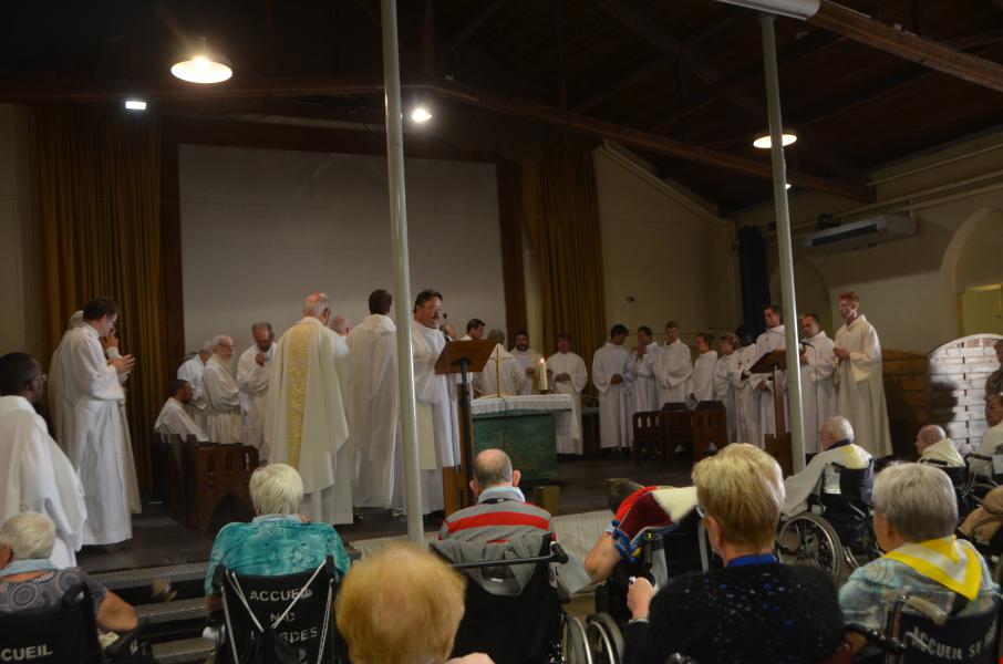 Eucharistieviering en uitreiking van de medailles voor de hospitliers © Ria Van Alboom