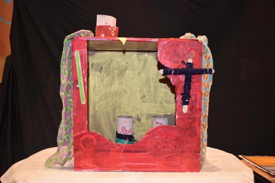 Project kerststallen voorbeeld © Patrick Derde