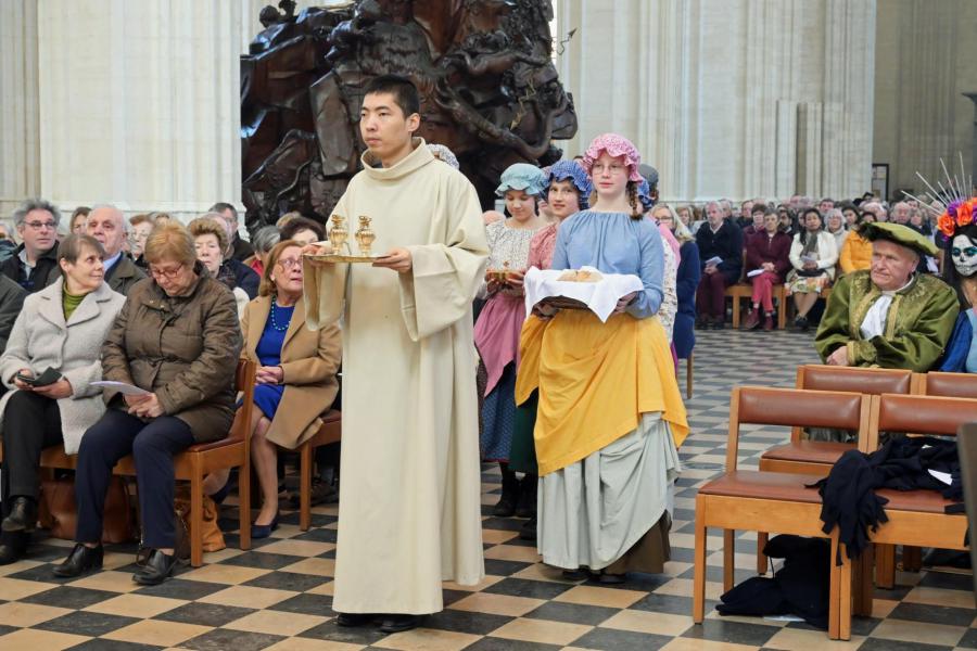Hoogmis van Pasen in de Sint-Pieterskerk 2023 © Pastorale zone Leuven aan de Dijle