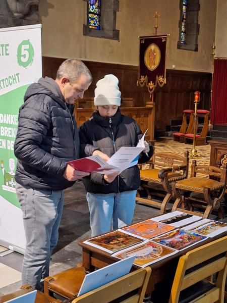Danktocht © Vormselwerking Aalbeke en Rollegem
