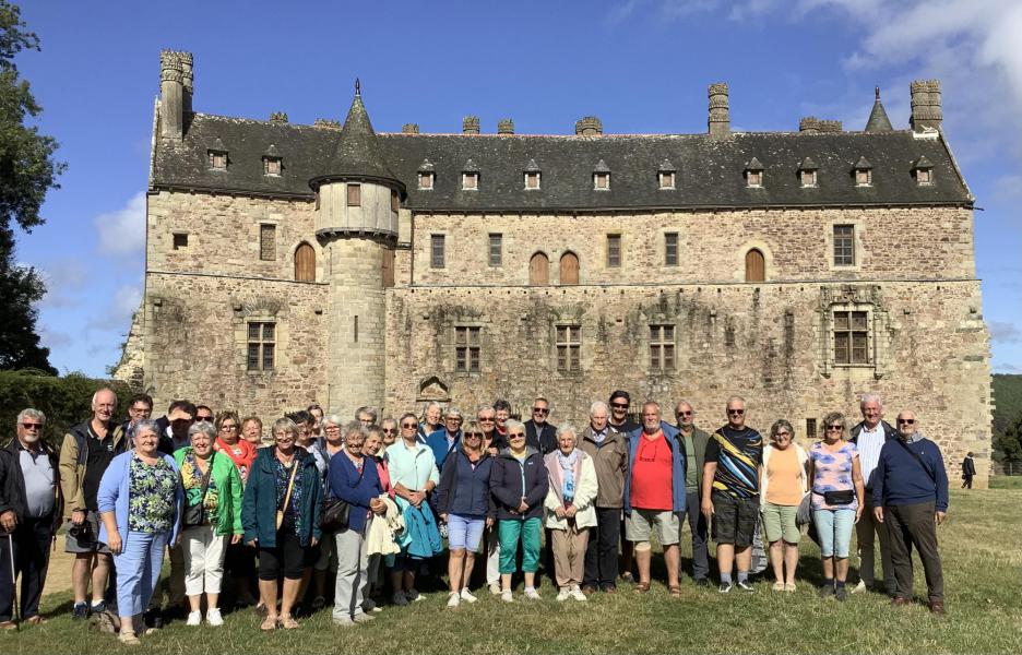 Reislustige Davidsfondsleden in Noord-Bretagne © -