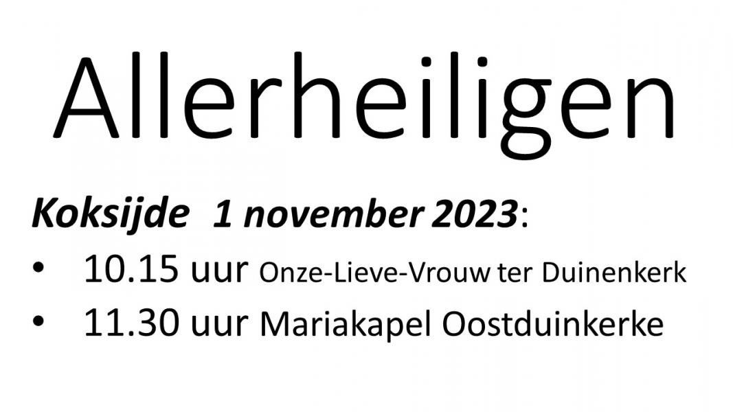 Allerheiligen - Allerzielen 