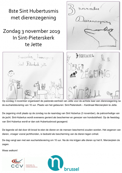Sint Humbertus 2019 poster 