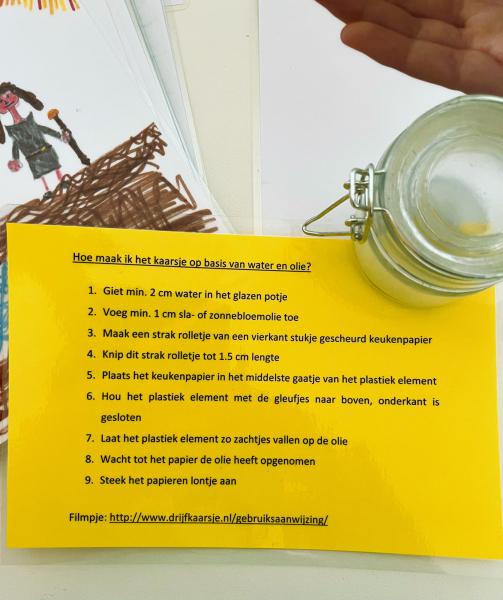 Doopseltocht handleiding & kaars  © CCV in het bisdom Brugge