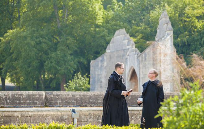 Op het ritme van de abdij © Downside Abbey 