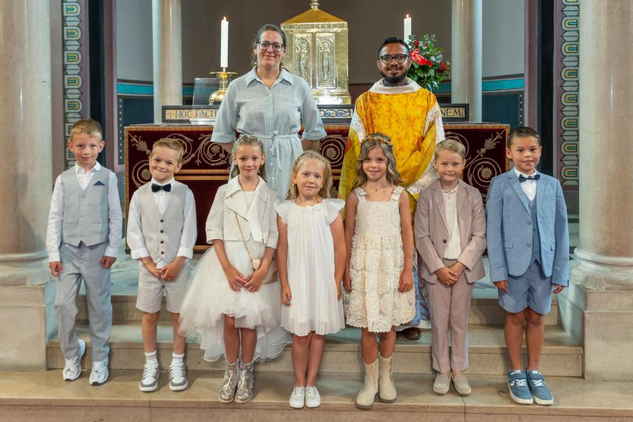 Eerste Communie Sint-Jozef Middelkerke © Mario Declerck