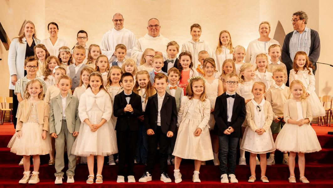 Eerste communicanten Vrije Centrumschool 