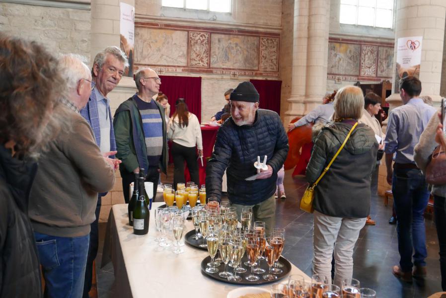 een drankje achteraf  © Leen. 