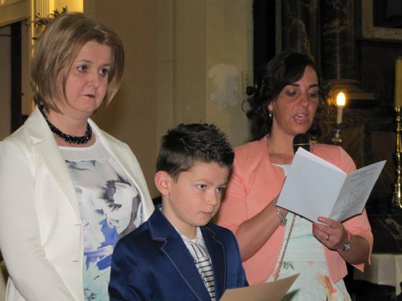 Eerste communicanten Gemeentelijke basisschool  