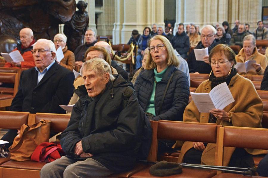 Eremis van pater Thiem in de Sint-Pieterskerk te Leuven © Pastorale zone Leuven aan de Dijle